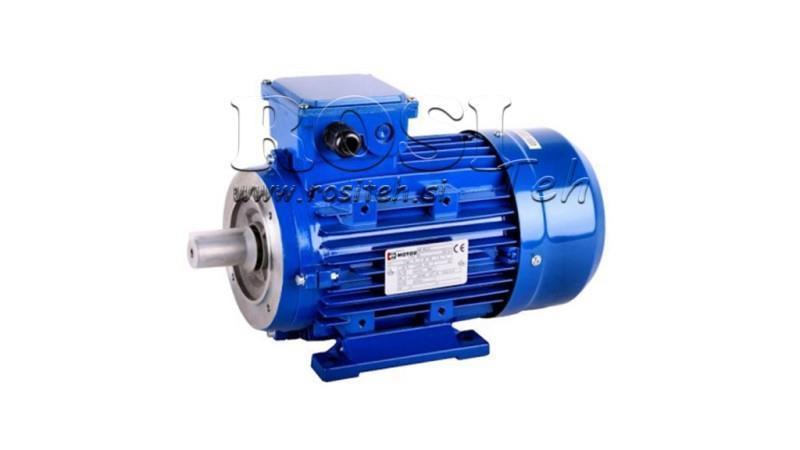 0.55kW-ELEKTRISK MOTOR MS 80 2-6_900rpm 3Fase fotflens-B14
