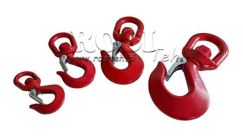 SWIVEL HOOK WITH EYE 1000 kg