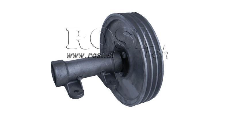 CARDAN AXLE FOR CIRCULAR SAW WITH PULLEY 270mm