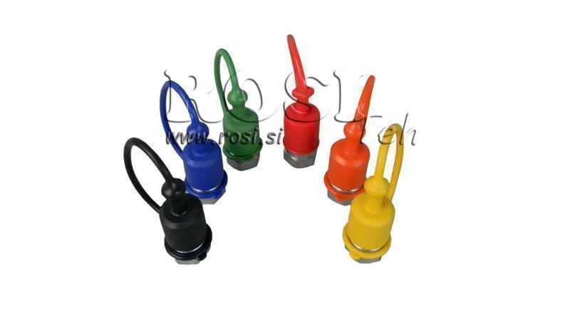 BESKYTTENDE GUMMIDEKSEL GRØNN - HAN KJAPP KOBLINGER