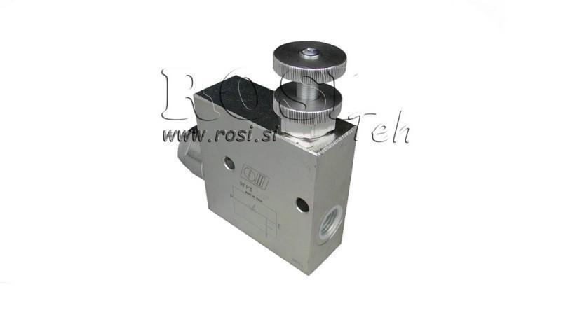 PRIORITETSVENTIL RFP3 3/8 åpen tank