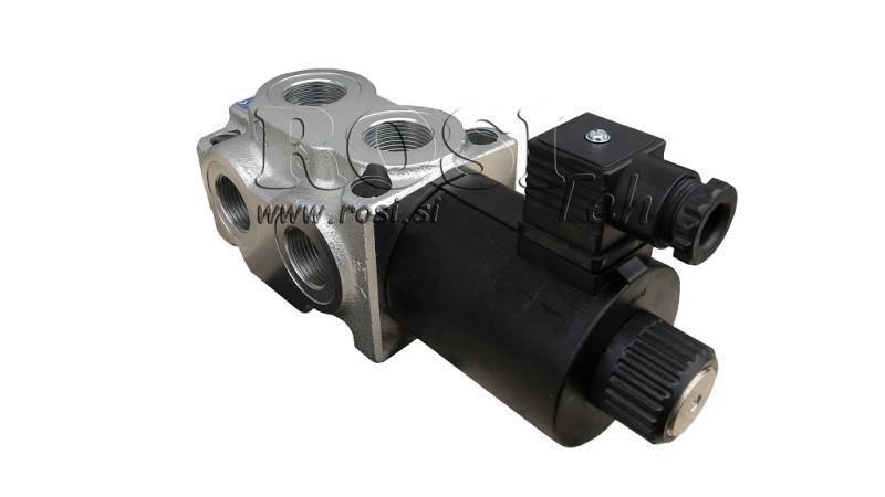 6-veis ventil 3/4 (6/2) 12V - 140lit