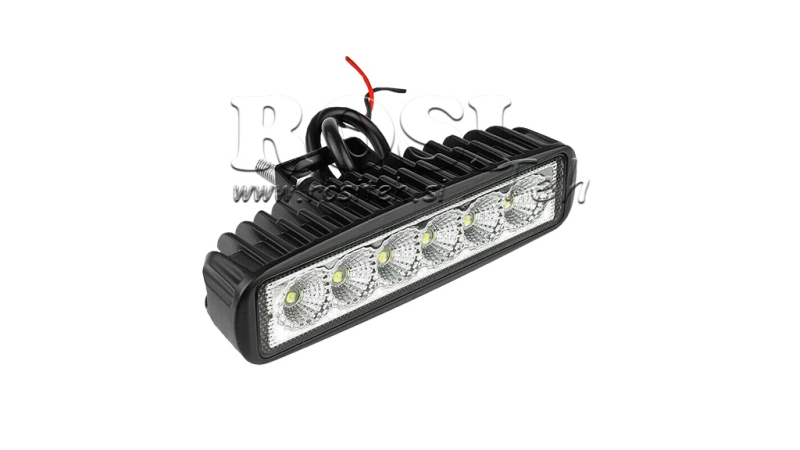 LED WORK LIGHT - LIGHT 6 LED 18W 12V-24V