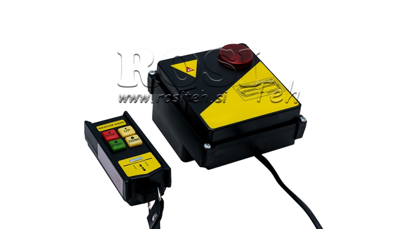 WIRELESS CONTROL SET FOR ELECTRIC WINCH DWI 250-500 kg