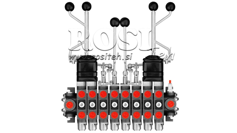 HIDRAULINIS VOŽTUVAS HIAB 8XPC70 + 2X EURO JOYSTICK 3 POZ