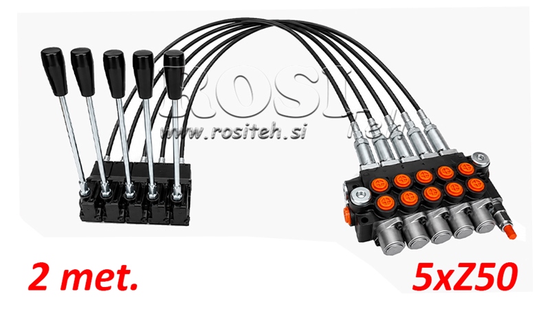 KIT 5xZ80 + JOYSTICK 1 POSITION L2000