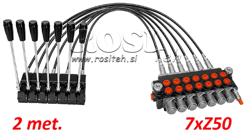 KIT 7xZ50 + JOYSTICK 1 POSISJON L2000