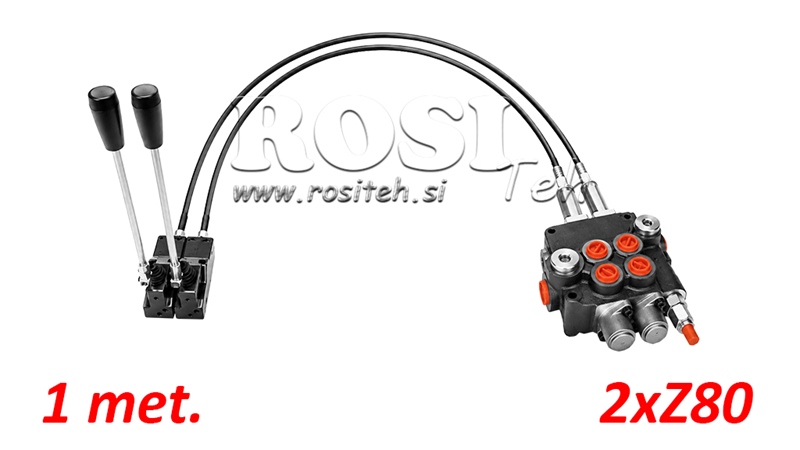 KIT 2xZ80 + JOYSTICK 1 POSISJON L1000