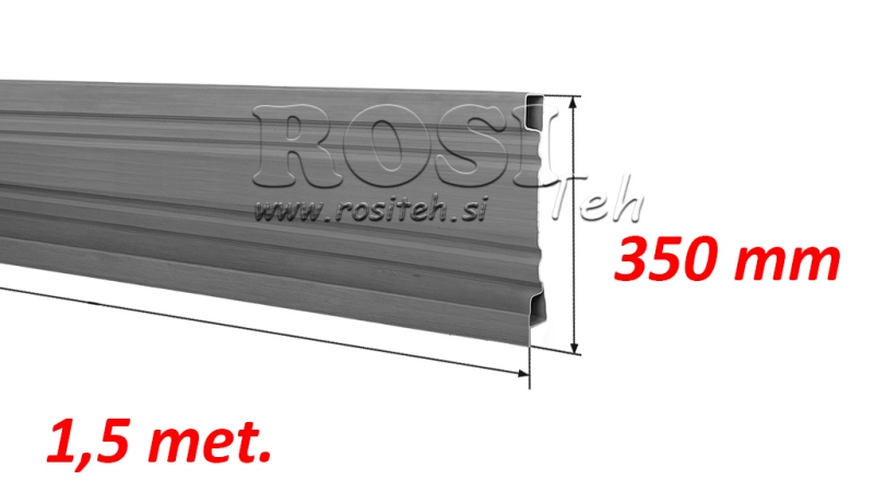 TRAILER SIDE PANEL 1.5 MET. - HEIGHT 350 mm
