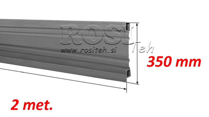 PAGE FOR DUMP TRAILER 2 METERS - HEIGHT 350 mm