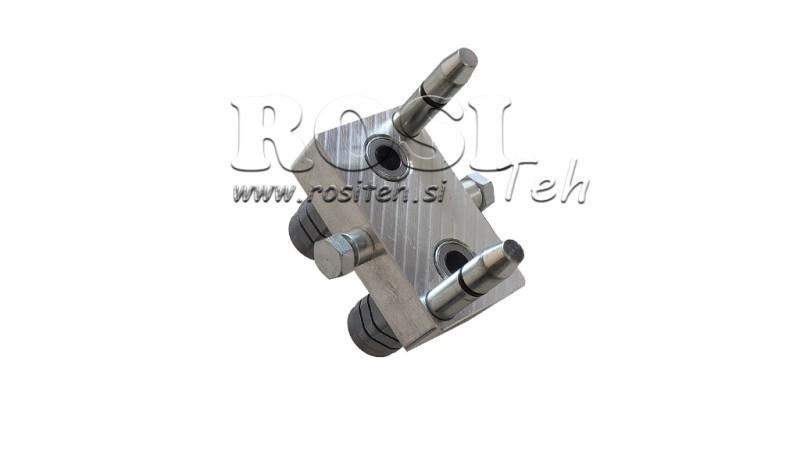 MULTI-FASTER COUPLING 2way BSP1/2 NEW TYPE CONNECTING PART