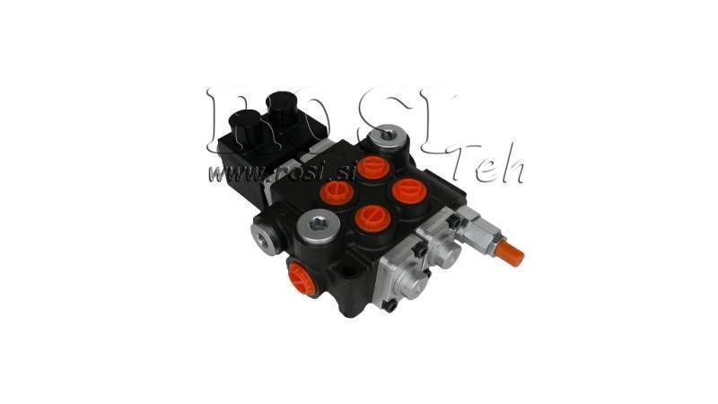 HYDRAULIC VALVE 2xZ50 ES1 12V DC