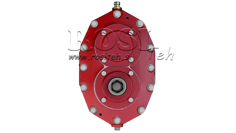 INVERSIONE DEL RIDUTTORE MR-90 1:1 (85HP-62,6kW)