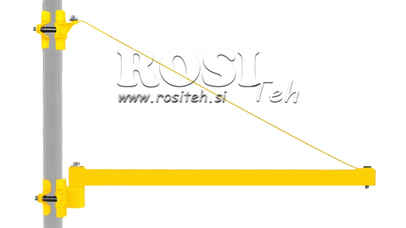 Svingarm for elektrisk vinsj DWI 750 mm 1000 kg