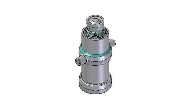 4071S -TELESCOPIC CYLINDER STANDARD/BALL 4 STAGES STROKE 970 DIAMETER 170