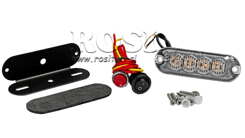 LED STROBELYS 12/24 V