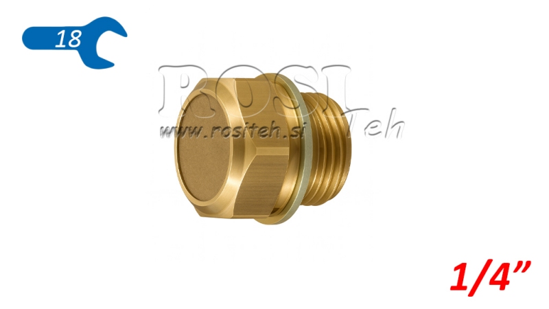 ENTLÜFTUNGSSTÖPSEL 1/4