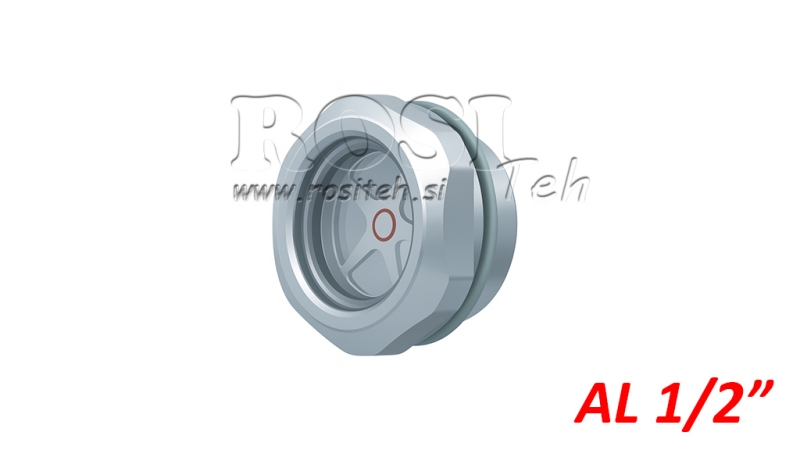 INDICATORE DEL LIVELLO DELL'OLIO IDRAULICO CON PUNTO AL 1/2