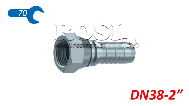 HYDRAULIC FITTING BSP FEMALE DN38-2