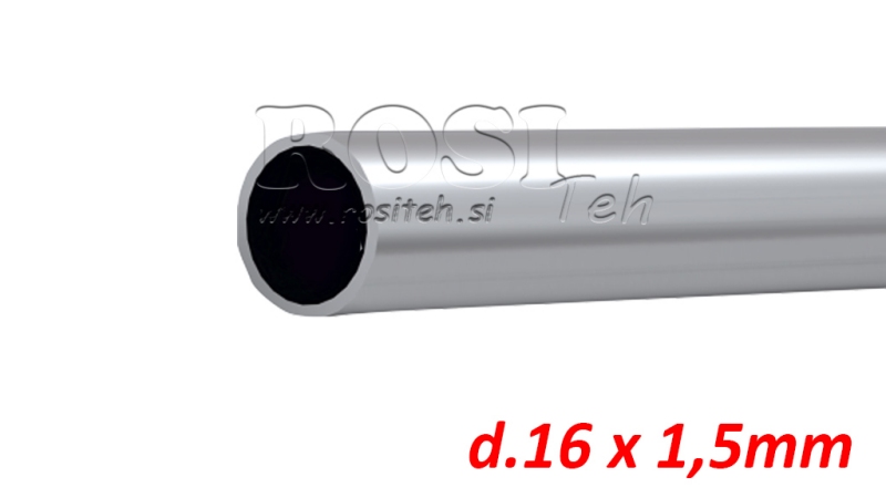 TUBO IDRAULICO METALLO d.16 x 1,5mm
