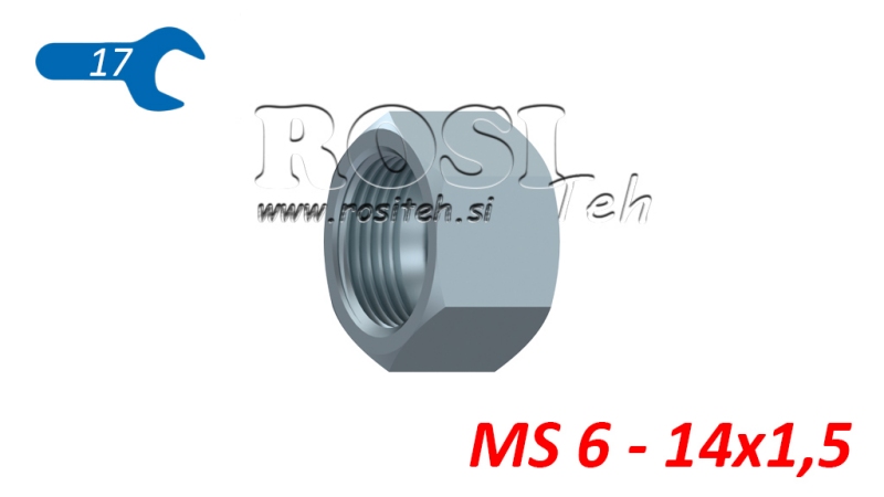 NUT HIDRAULIC MS 6 - 14X1.5