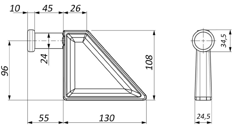 BLOCO LITEN SIDE LÅS