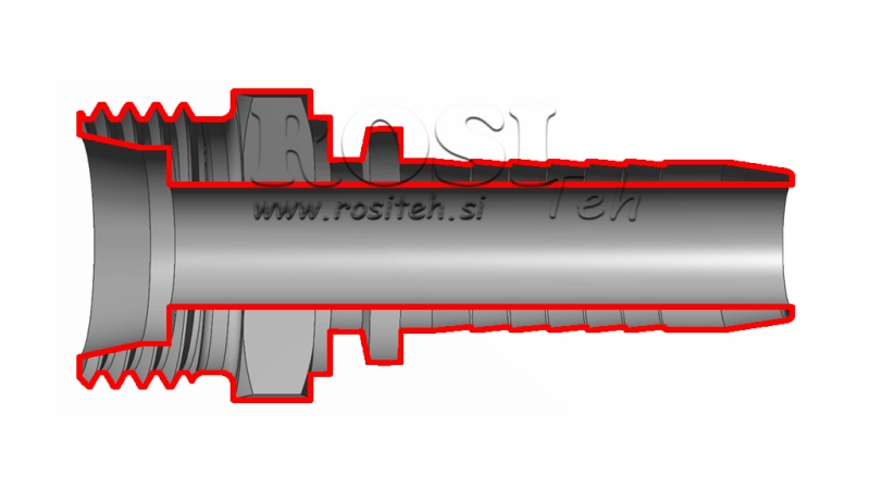 HYDRAULIC FITTING CEL 12 MALE DN10-M18X1,5