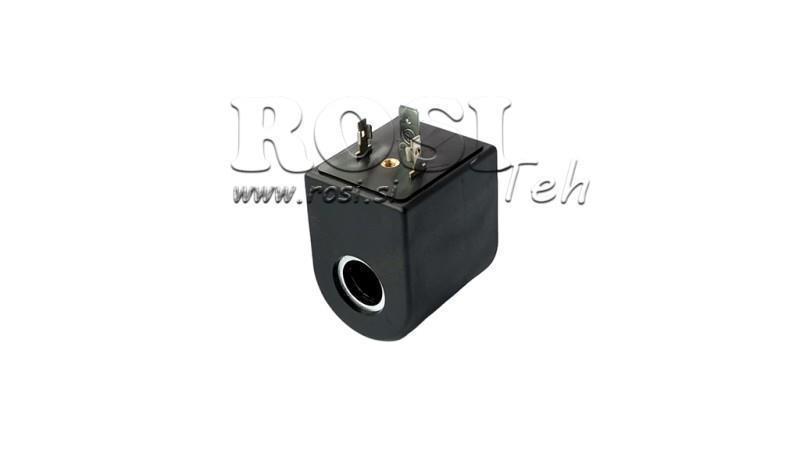 ELEKTROMAGNETISK SPOL 12V DC - CB08 - fi 13.5mm-39.3mm 20W IP65