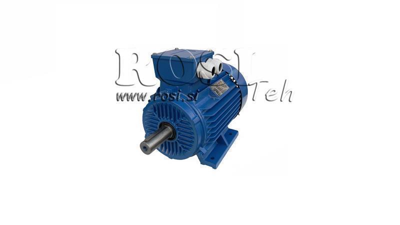 ELECTRIC MOTOR 2P B3 3F feet