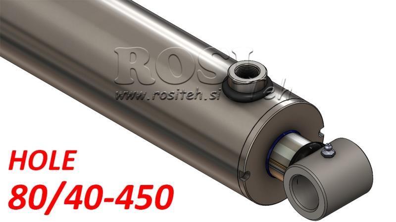 hydraulic cylinder hole 80-40-450
