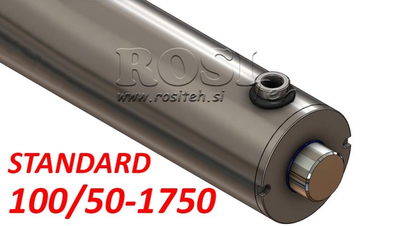 HYDRAULIC CYLINDER STANDARD 100/50-1750