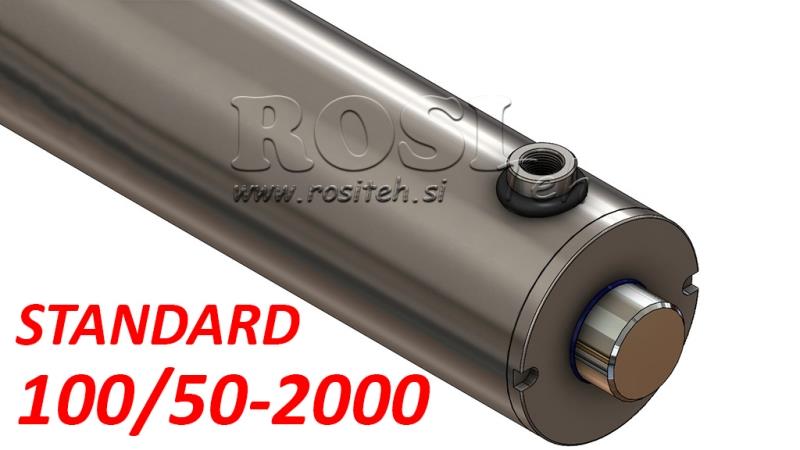 HYDRAULIC CYLINDER STANDARD 100/50-2000