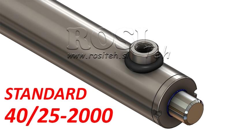HYDRAULIC CYLINDER STANDARD 40/25-2000