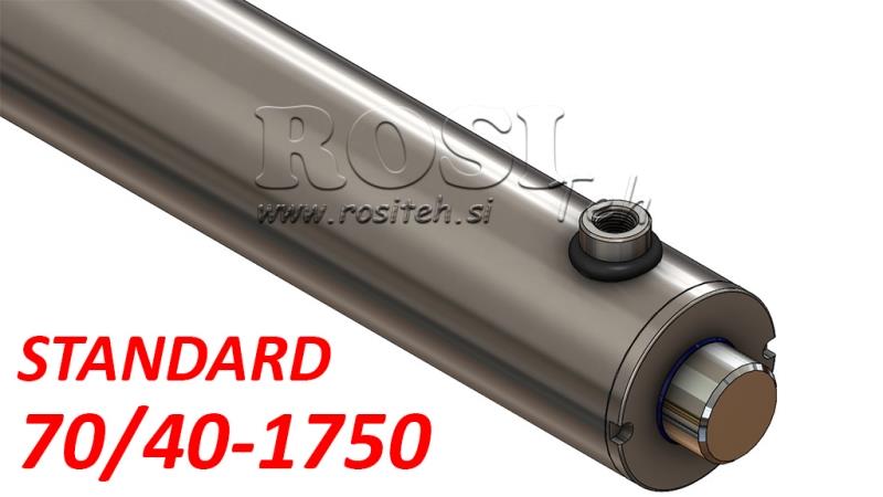 HYDRAULIC CYLINDER STANDARD 70/40-1750