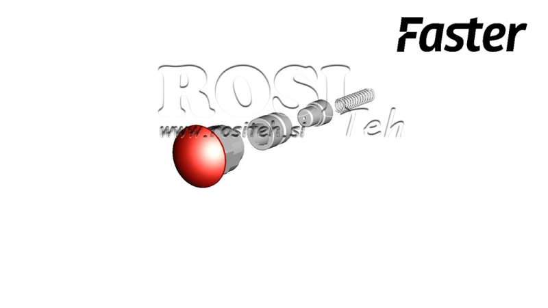 SAFETY BUTTON FOR MULTI-FASTER FIXED PART