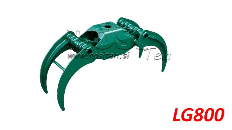 FORESTRY GRAPPLES FOR BIOMASS LG800 KG - 1000 MM