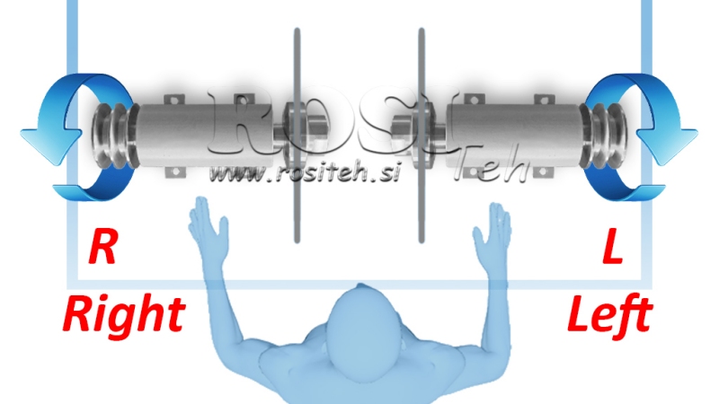 CAST IRON CIRCULAR SAW SHAFT 400MM (RIGHT THREAD)