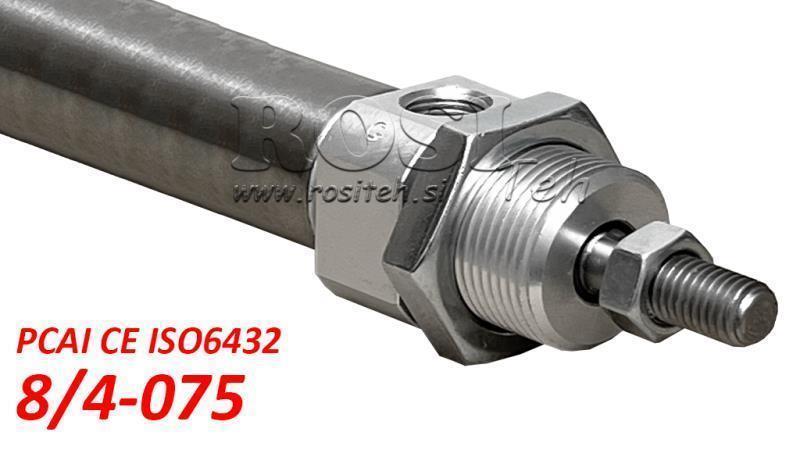 PNEUMATINIS CILINDRAS PCAI 8/4-075 CE ISO6432
