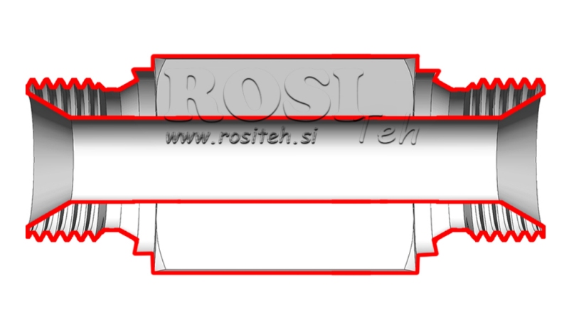 HIDRAVLIČNI ADAPTER MOŠKI-MOŠKI 3/4