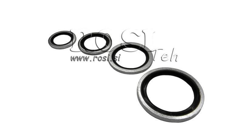WASHER WITH RUBBER SEAL M24X1.5 - 24.7X32.0 MM