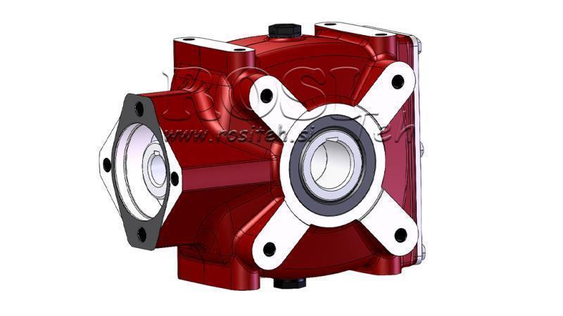 GEARBOX RT120 FOR HYDRAULIC MOTOR MP/MR/MS RATIO 4.1:1