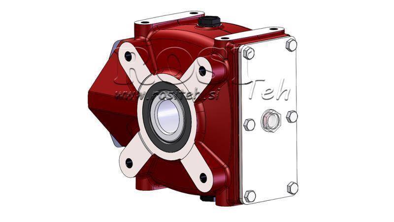 GEARBOX RT120 FOR HYDRAULIC MOTOR MP/MR/MS RATIO 4.1:1