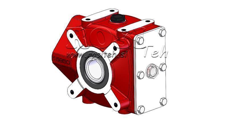 GEARBOX RT50 FOR HYDRAULIC MOTOR MP/MR/MS RATIO 1.9:1