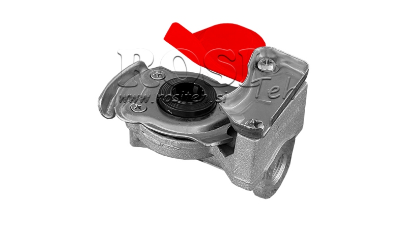 QUICK COUPLING MALE FOR AIR RED