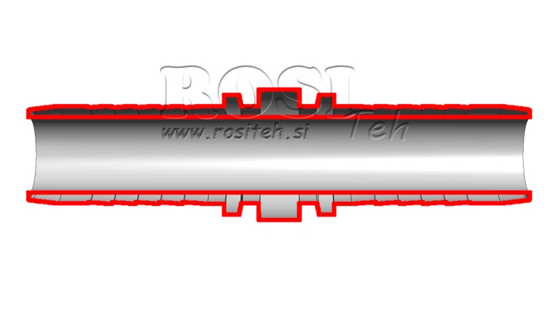 HIDRAVLIČNI SPOJNI ČLEN ZA CEV DN08