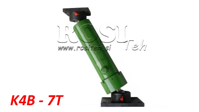 TELESKOPSYLINDER 4 UTTREKK 1050MM K4B-7T