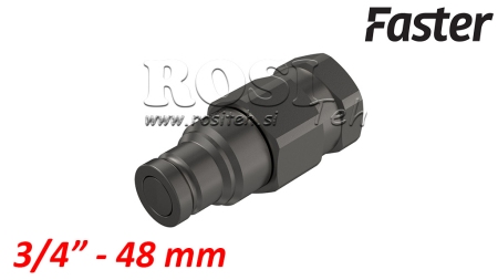 QUICK COUPLING EXCAVATOR FFH MALE 3/4