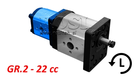 HYDRAULISK PUMPE 20A22X201 ANDRE GR.2 22 CC VENSTRE