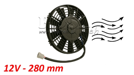 AXIAL VIFTE 280MM PULL 12V