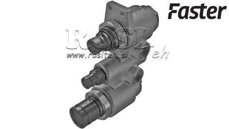 MULTIFASTER BLOCK WITH QUICK COUPLINGS